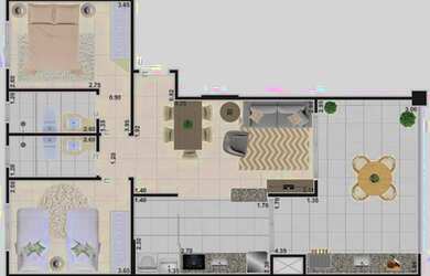 Imagem 1: APARTAMENTO JARDIM VIRGINIA - GUARUJA SP