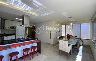 Imagem: A casa em condomínio possui 3 Dormitórios, 3 Banheiros, 5