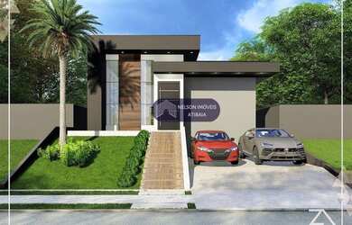 Imagem: A casa em condomínio possui 3 Dormitórios, 3 Banheiros, 2