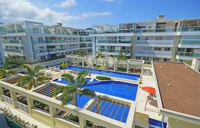 Imagem: O apartamento na cobertura possui 3 Dormitórios, 3 Banheiros