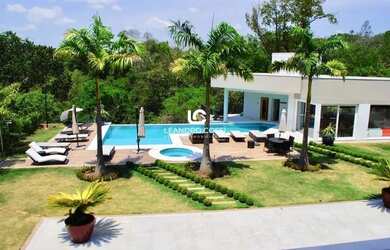 Imagem 3: Mansão com 9 suítes, 6 salas e piscina no Condomínio Fazenda Vila Real...