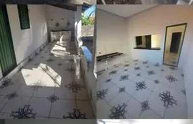 Imagem: A casa possui 1 Dormitório, 1 Banheiro e 1 Vaga na garagem