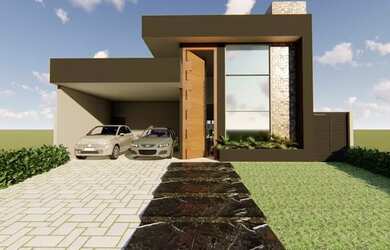 Imagem: A casa em condomínio possui 3 Dormitórios, 5 Banheiros, 4