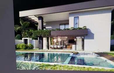 Imagem 4: Vendo Mansão no Condomínio Marina Rio Belo com 603 m² com 5 quartos sendo 4 Suítes e Pisci