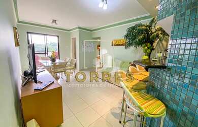 Imagem: O apartamento possui 2 Dormitórios, 3 Banheiros, 2 Vagas na