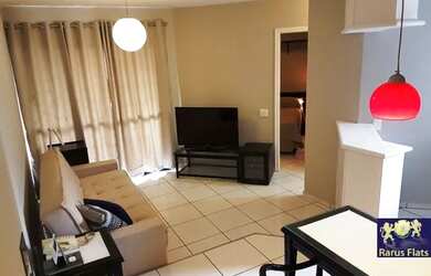 Imagem: O studio possui 1 Dormitório, 1 Banheiro, 1 Vaga na garagem