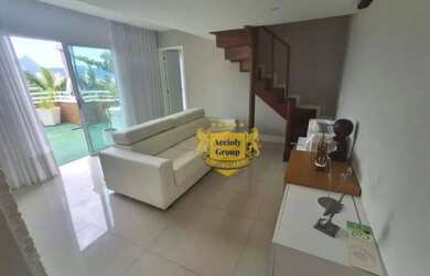 Imagem: O apartamento na cobertura possui 2 Dormitórios, 3 Banheiros