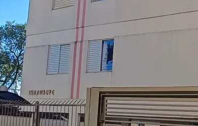 Imagem: A kitnet possui 1 Dormitório, 1 Banheiro, 1 Vaga na garagem