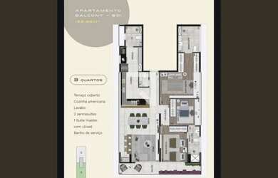 Imagem 8: Apartamento à Venda - Lourdes, 3 Quartos, 109 m2