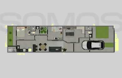 Imagem 2: Loteamento Boa vista. 70m² de Área, 1 Vaga na garageme3 Dormitórios