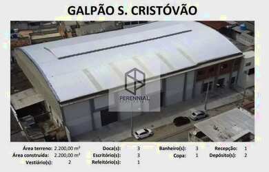 Imagem: O depósito possui 5 Vagas na garagem, 2.200m² de Área e