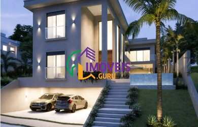 Imagem: A casa em condomínio possui 4 Dormitórios, 5 Banheiros, 5