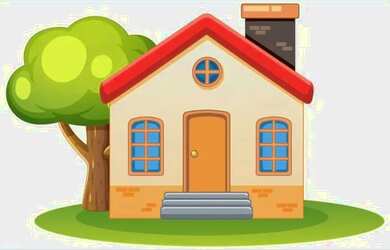 Imagem: A casa possui 3 Dormitórios, 1 Banheiro, 1 Vaga na garagem