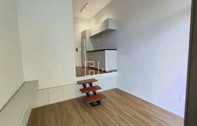 Imagem: O apartamento possui 1 Dormitório, 1 Banheiro, 26m² de Área