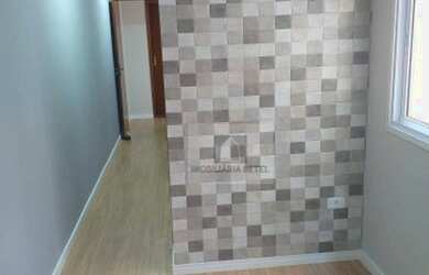 Imagem: O apartamento possui 2 Dormitórios, 1 Banheiro, 1 Vaga na garagem