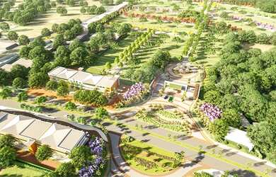 Imagem: O terreno possui 439m² de Área e está localizado em Eusébio