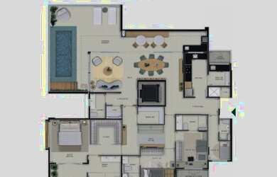 Imagem 4: Alto Padrão Lago Norte. Piscina, Churrasqueira, Ar-condicionadoe4 Vagas...