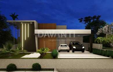 Imagem: A casa em condomínio possui 3 Dormitórios, 5 Banheiros, 4