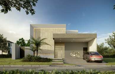 Imagem: A casa em condomínio possui 3 Dormitórios, 4 Banheiros, 4