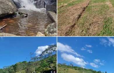 Imagem: O terreno possui 600m² de Área e está localizado em Arujamérica