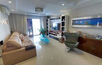 Imagem: O apartamento na cobertura possui 3 Dormitórios, 5 Banheiros