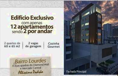 Imagem: O apartamento possui 2 Dormitórios, 1 Banheiro, 2 Vagas na