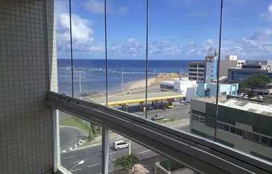 Imagem: O apartamento possui 1 Dormitório, 1 Banheiro, 1 Vaga na garagem