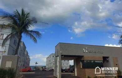 Imagem: O apartamento possui 2 Dormitórios, 1 Banheiro, 1 Vaga na garagem