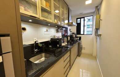 Imagem: O apartamento possui 2 Dormitórios, 2 Banheiros, 1 Vaga na