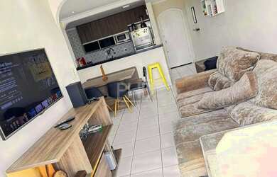 Imagem: O apartamento possui 3 Dormitórios, 2 Banheiros, 1 Vaga na