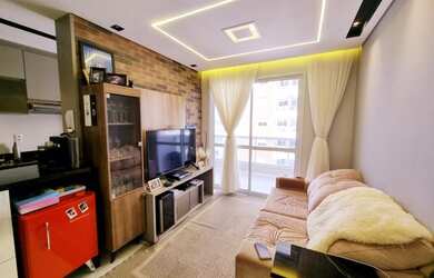 Imagem: O apartamento possui 2 Dormitórios, 2 Banheiros, 1 Vaga na