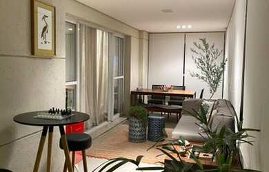 Imagem: O apartamento e possui 3 Dormitórios, Suítes, 5 Banheiros