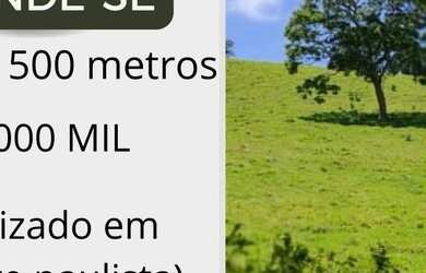 Imagem: O terreno possui 500m² de Área e está localizado em Centro