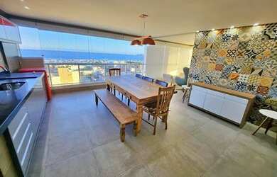 Imagem 5: LINDO APTO C/ AMPLO TERRAÇO GOURMET E VISTA MARAVILHOSA DA PRAIA DA ENSEADA