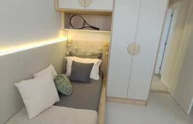 Imagem: O apartamento possui 2 Dormitórios, 2 Banheiros, 1 Vaga na