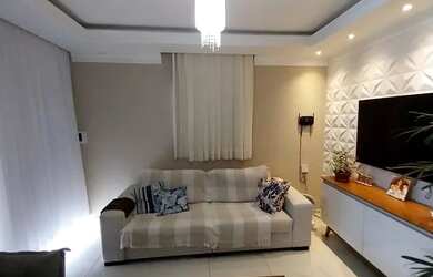 Imagem: A casa em condomínio possui 3 Dormitórios, 2 Banheiros, 2