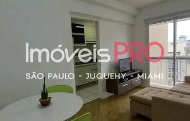 Imagem: O apartamento possui 1 Dormitório, 1 Banheiro, 1 Vaga na garagem