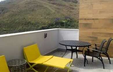 Imagem: O apartamento na cobertura possui 5 Dormitórios, 5 Banheiros