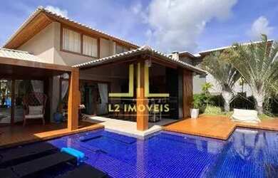 Imagem: A casa possui 4 Dormitórios, 5 Banheiros, 3 Vagas na garagem