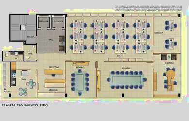 Imagem 1: Andar Corporativo à venda, 3 vagas, Barro Preto - Belo Horizonte/MG