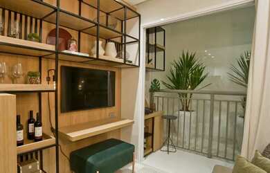 Imagem: O apartamento possui 2 Dormitórios, 1 Banheiro, 26m² de Área