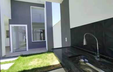 Imagem 2: Casa Linear. Churrasqueira, 1 Banheiroe3 Dormitórios