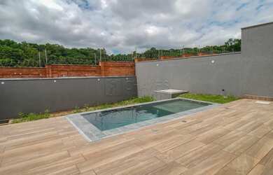 Imagem 2: Casa condomínio 3 suítes para venda e locação no condomínio San Tiago,...