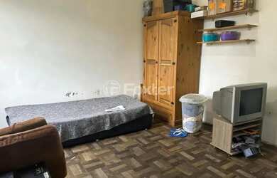 Imagem: A kitnet possui 1 Dormitório, 1 Banheiro, 18m² de Área e