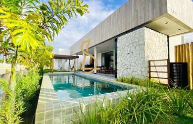 Imagem: A casa em condomínio possui 5 Dormitórios, 5 Banheiros, 225m²