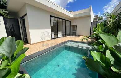 Imagem: A casa em condomínio possui 3 Dormitórios, 5 Banheiros, 4