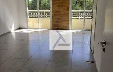 Imagem 3: Sala, 45 m² - venda por R$ 360.000 ou aluguel por R$ 1.500/mês - Santo...
