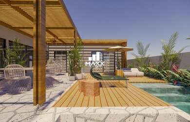 Imagem: A casa em condomínio possui 3 Dormitórios, 4 Banheiros, 2