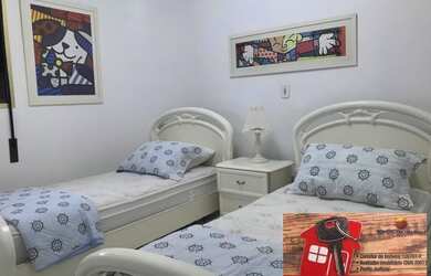 Imagem 11: apartamento guaruja frente mar venda condominio tortugas 4 suites 224...