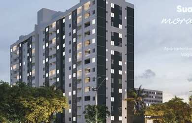 Imagem: O apartamento possui 2 Dormitórios, 2 Banheiros, 1 Vaga na